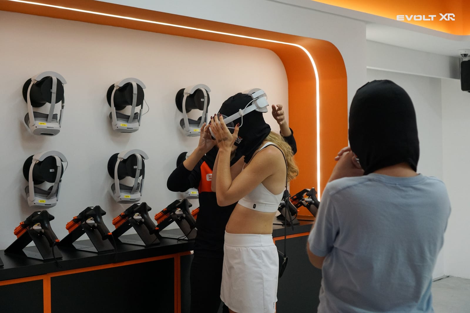 Evolt XR venue interior