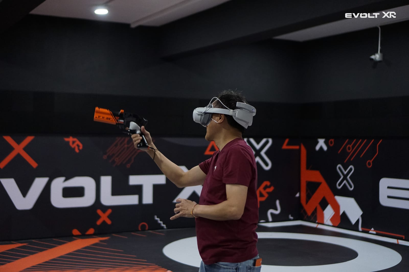 Evolt XR venue interior