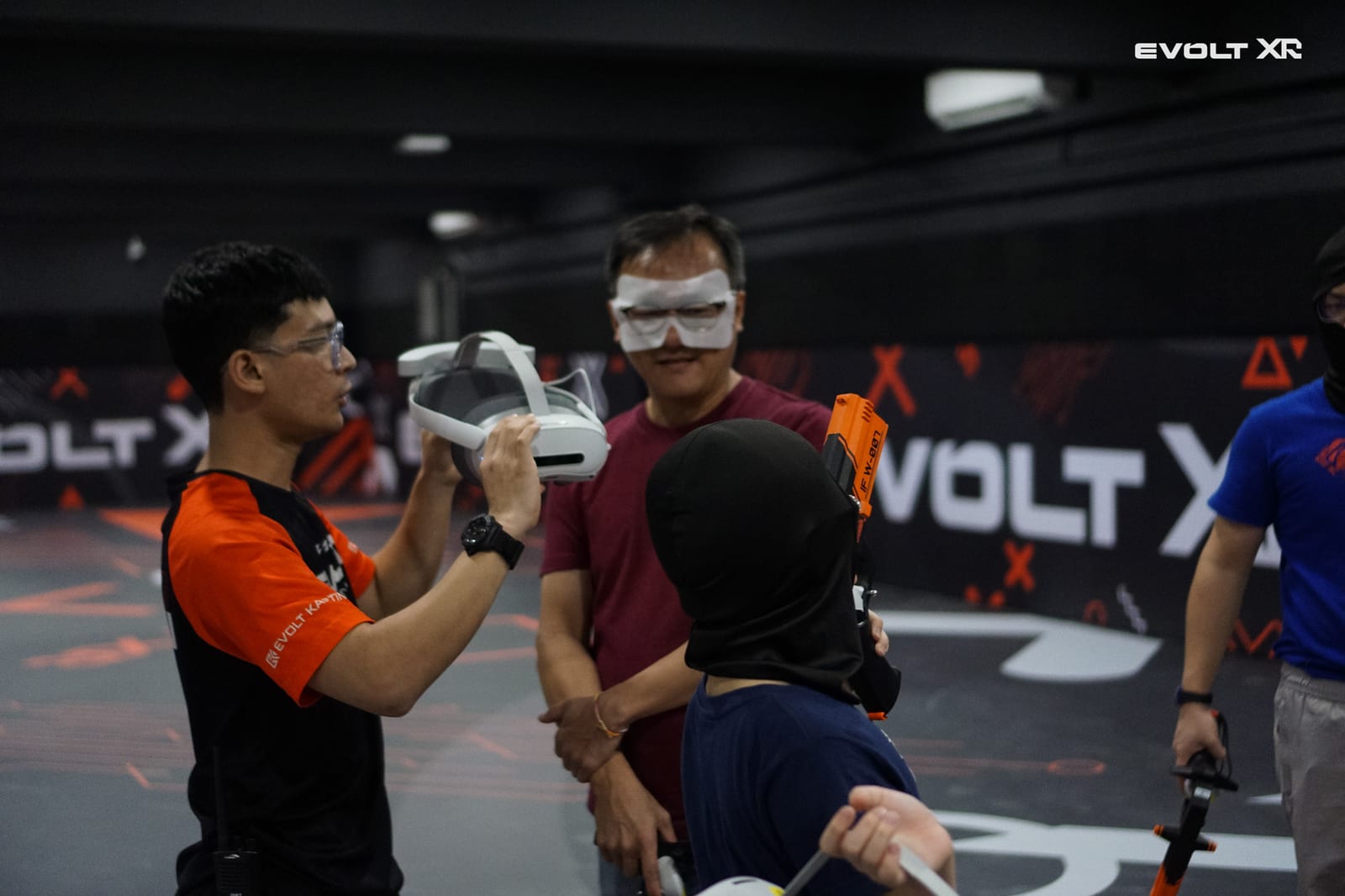 Evolt XR venue interior